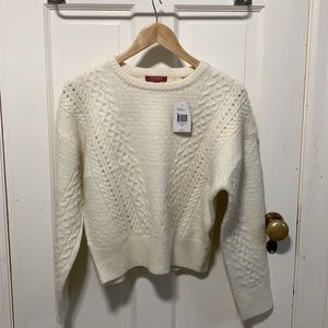 Guess Alma Cable Sweater. NEVER WORN WITH TAG!